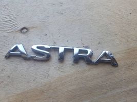 Opel Astra G Valmistajan merkki/mallikirjaimet 