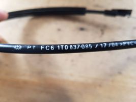 Volkswagen Touran I Front door cable line 1T0837085