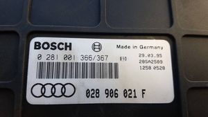 Audi A4 S4 B5 8D Moottorin ohjainlaite/moduuli 028906021F