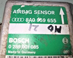 Audi 80 90 S2 B4 Turvatyynyn ohjainlaite/moduuli 8A0959655