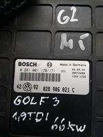 Volkswagen Golf III Kit centralina motore ECU e serratura 357905851d