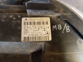 Mercedes-Benz B W245 Faro delantero/faro principal A1698204661