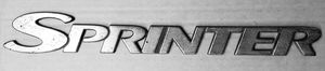Mercedes-Benz Sprinter W901 W902 W903 W904 Emblemat / Znaczek tylny / Litery modelu A9018173114