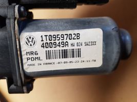 Volkswagen Caddy Front door window regulator motor 1T0959702B