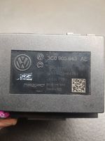 Volkswagen PASSAT B7 Komplettsatz Motorsteuergerät Zündschloss 3C0905843AE