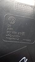 Volkswagen PASSAT B7 Panelės apdailos skydas (šoninis) 3C1858217D