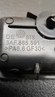 Volkswagen PASSAT B7 Istuimen selkänojan säätövipu/-kahva 3AF885591