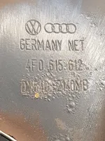 Audi A6 S6 C6 4F Couvercle anti-poussière disque de plaque de frein arrière 4F0615612