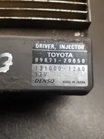 Toyota Avensis T250 Degvielas inžektoru - sprauslu vadības bloks 8987120050