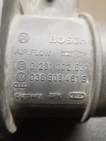 Volkswagen PASSAT B7 Mass air flow meter 038906461B