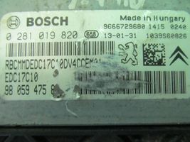 Peugeot 208 Calculateur moteur ECU 9666729680