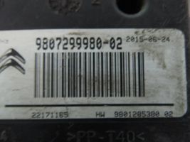 Citroen C4 II Rengaspaineen valvontayksikkö 9801285380