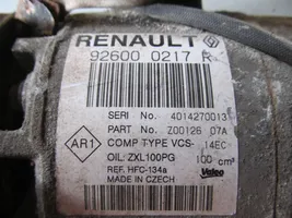 Renault Clio IV Ilmastointilaitteen kompressorin pumppu (A/C) 926000217R