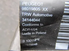 Peugeot 3008 I Seat belt height adjuster 9683636180