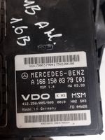 Mercedes-Benz A W168 Блок управления двигателя A1661500379