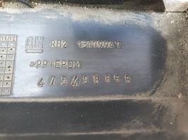 Opel Corsa D Labbro del paraurti anteriore 13179947