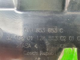 Skoda Fabia Mk3 (NJ) Maskownica / Grill / Atrapa górna chłodnicy 6V0853653C