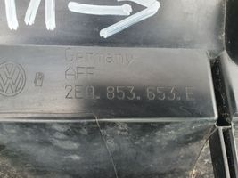 Volkswagen Crafter Etupuskurin ylempi jäähdytinsäleikkö 2E0853653E