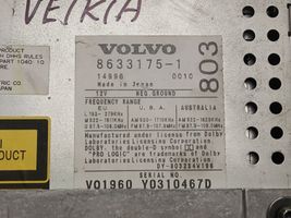 Volvo S40, V40 Radio/CD/DVD/GPS-pääyksikkö 86331751