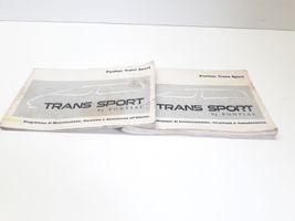 Pontiac Trans Sport Omistajan huoltokirja 929491