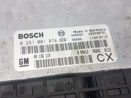 Opel Vectra B Juego de cerradura y set ECU del motor 09148300