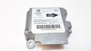 Opel Vectra B Module de contrôle airbag 09229039