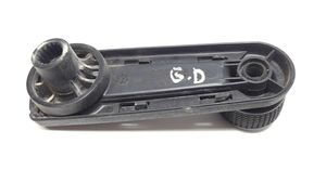 Volkswagen PASSAT B3 Rear door window winding handle 357837581