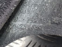 Audi A6 S6 C6 4F Soporte de la bomba de dirección hidráulica 059145169