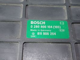 Audi 100 200 5000 C3 Sterownik / Moduł ECU 0280800104