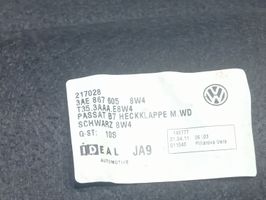 Volkswagen PASSAT B7 Autres éléments garniture de coffre 3AE867605