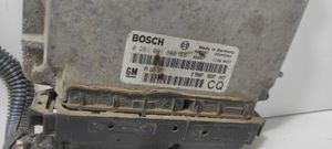 Opel Astra G Kit centralina motore ECU e serratura 09133267