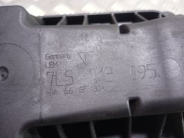 Porsche Cayenne (9PA) Rivestimento in plastica cornice della leva del cambio 7L5713095