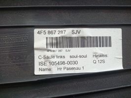 Audi A6 S6 C6 4F (D) statņa dekoratīvā apdare (augšdaļa) 4F5867287