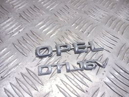 Opel Zafira A Logo, emblème de fabricant 