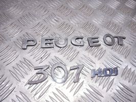 Peugeot 307 Logo, emblème de fabricant 