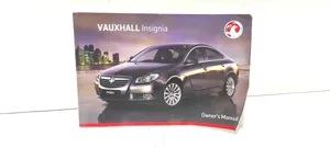 Opel Insignia A Owners service history hand book 