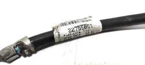 Opel Insignia A Câble négatif masse batterie 22755851