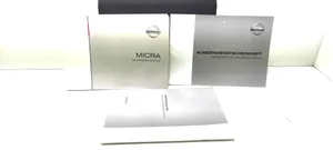 Nissan Micra Libretto di servizio dei proprietari 