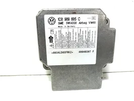 Volkswagen PASSAT B5.5 Airbag control unit/module 1C0909605C