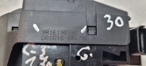 Citroen C3 Serrure de loquet coffre 9816195390