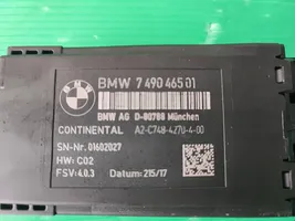 BMW 3 F30 F35 F31 Sėdynės valdymo blokas 749046501