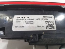 Volvo V60 Lampa tylna 32228904