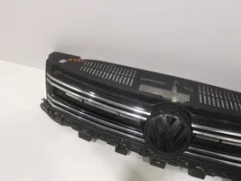 Volkswagen Tiguan Etupuskurin ylempi jäähdytinsäleikkö 5n0853653e