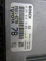 Toyota Auris E180 Unité de commande, module ECU de moteur 89661-0Z780