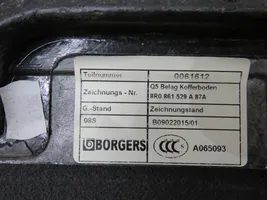 Audi Q5 SQ5 Tavarahyllyn kannen suojalista 8R0861529A