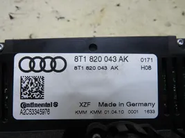 Audi Q5 SQ5 Ilmastoinnin ohjainlaite 8T1820043AK