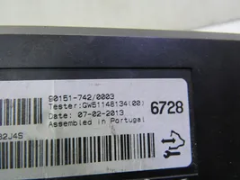 Opel Zafira C Air conditioner control unit module 13588728