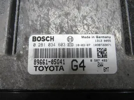 Toyota Avensis T270 Galios (ECU) modulis 89661-05G41