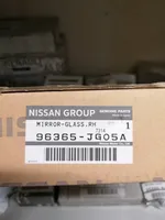 Nissan X-Trail T31 Wkład lusterka drzwi przednich 96365JG05A