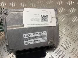 Audi A8 S8 D4 4H Galinio tilto valdymo blokas 4H0907163A